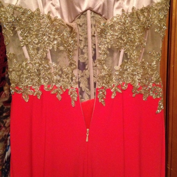 Windsor Dresses Pink Lace Illusion Corset Prom Dress Poshmark